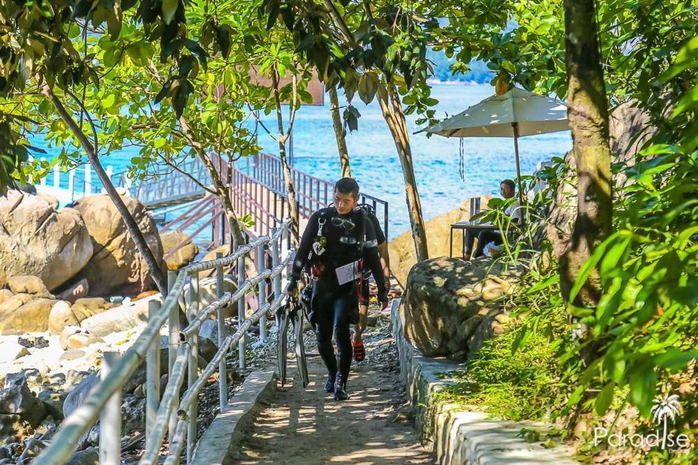 Paradise Beach Backpackers Hostel Patong Bagian luar foto